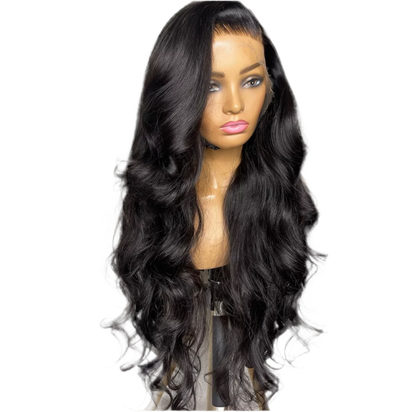 Raw hair quality Lace closure wig  HD lace