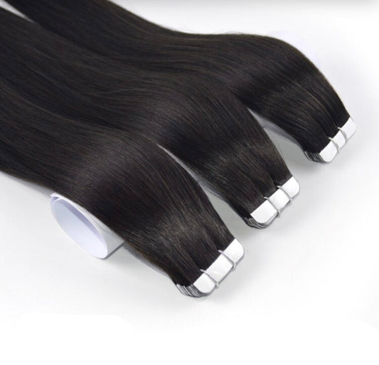 Real human hair tape in extensions